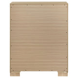 Arielle Light Oak 4-Drawer Bedroom Chest of Drawers from Coaster - Luna Furniture