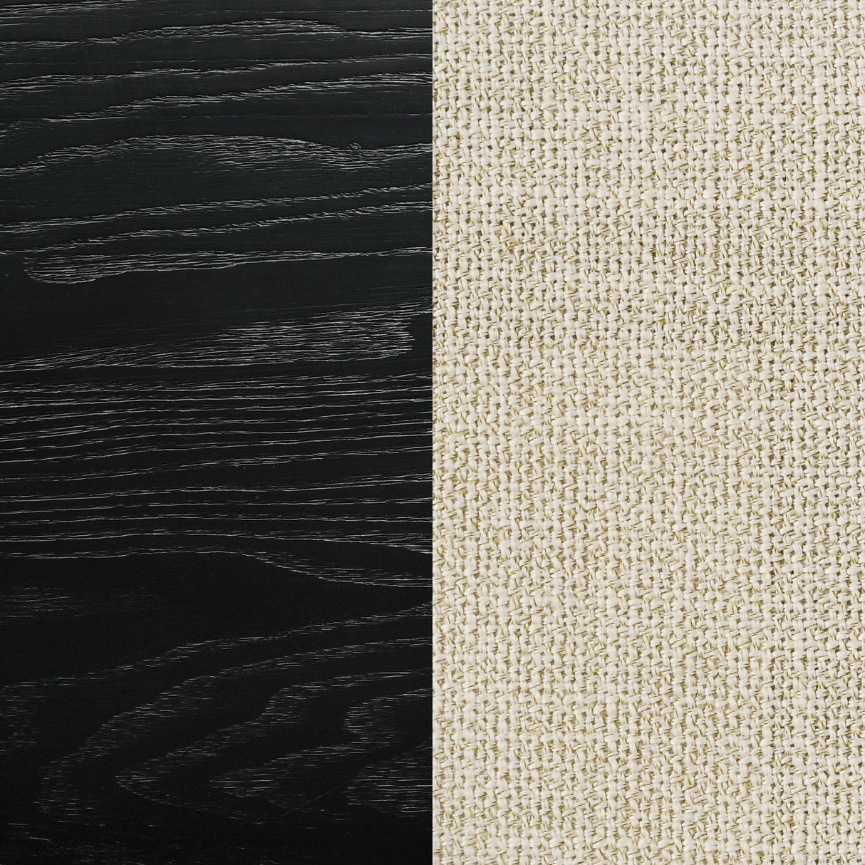 Arini Cream and Black Queen Panel Bed from Coaster - Luna Furniture