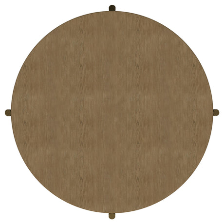 Arini Sand Wash 3-Piece Round Coffee and End Table Set from Coaster - Luna Furniture