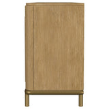 Arini Sand Wash Rattan Cane 2-door TV Stand Media Console from Coaster - Luna Furniture