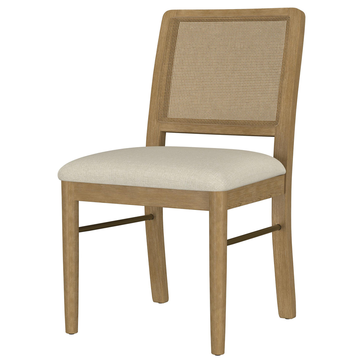 Arini Sand Wash Rattan Cane Dining Side Chair, Set of 2 from Coaster - Luna Furniture