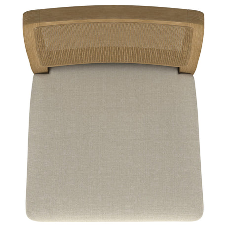 Arini Sand Wash Rattan Cane Dining Side Chair, Set of 2 from Coaster - Luna Furniture