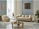 Arizona Chair in Beige from Furnia - Luna Furniture