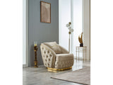 Arizona Chair in Beige from Furnia - Luna Furniture
