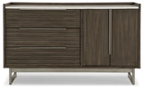 Arkenton Grayish Brown/White Dresser from Ashley - Luna Furniture
