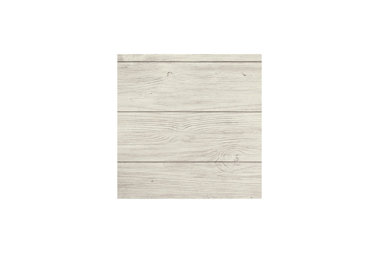 Arlendyne Antique White California King Upholstered Panel Bed from Ashley - Luna Furniture