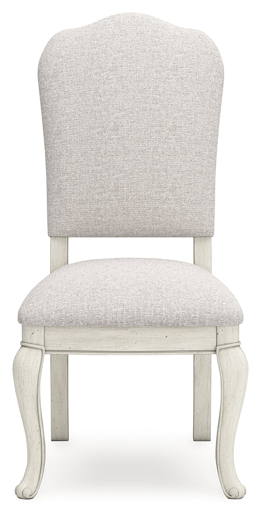 Arlendyne Antique White Dining Chair, Set of 2 from Ashley - Luna Furniture