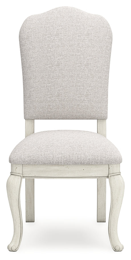Arlendyne Antique White Dining Chair, Set of 2 from Ashley - Luna Furniture