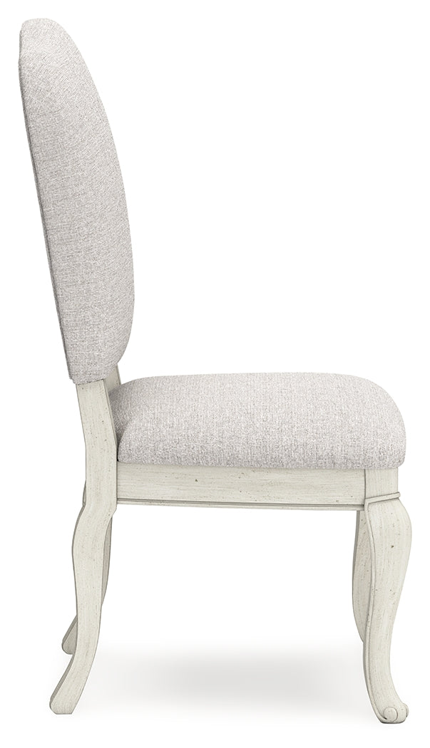 Arlendyne Antique White Dining Chair, Set of 2 from Ashley - Luna Furniture