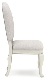Arlendyne Antique White Dining Chair, Set of 2 from Ashley - Luna Furniture