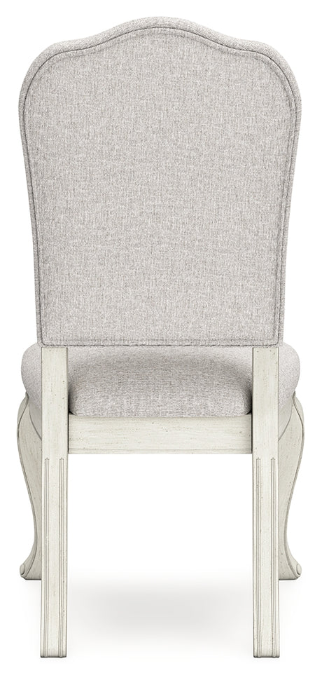 Arlendyne Antique White Dining Chair, Set of 2 from Ashley - Luna Furniture