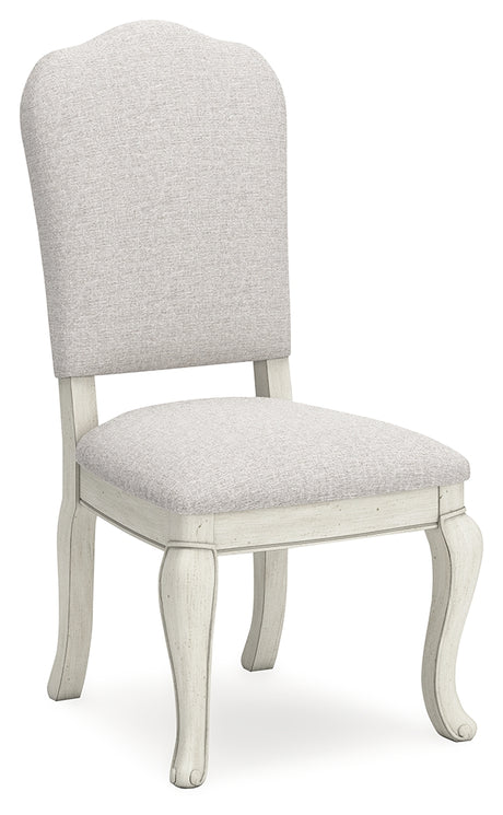 Arlendyne Antique White Dining Chair (Set of 2) from Ashley - Luna Furniture