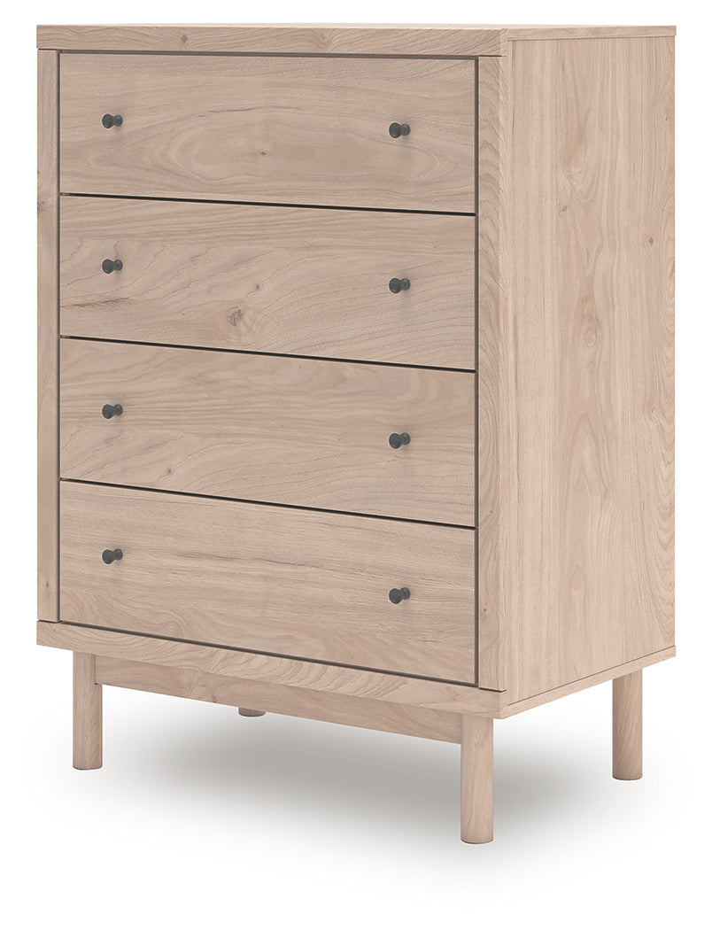 Arloster Tan Chest of Drawers from Ashley - Luna Furniture