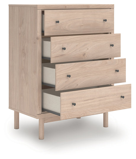 Arloster Tan Chest of Drawers from Ashley - Luna Furniture