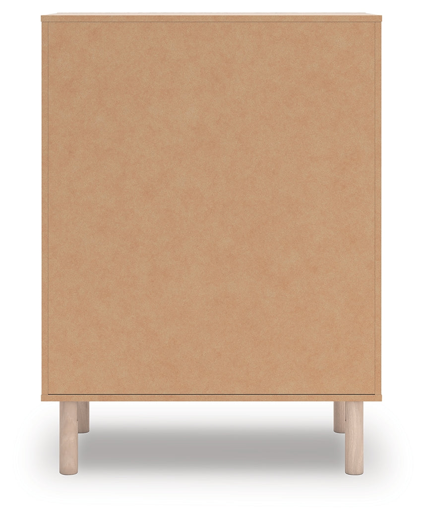 Arloster Tan Chest of Drawers from Ashley - Luna Furniture