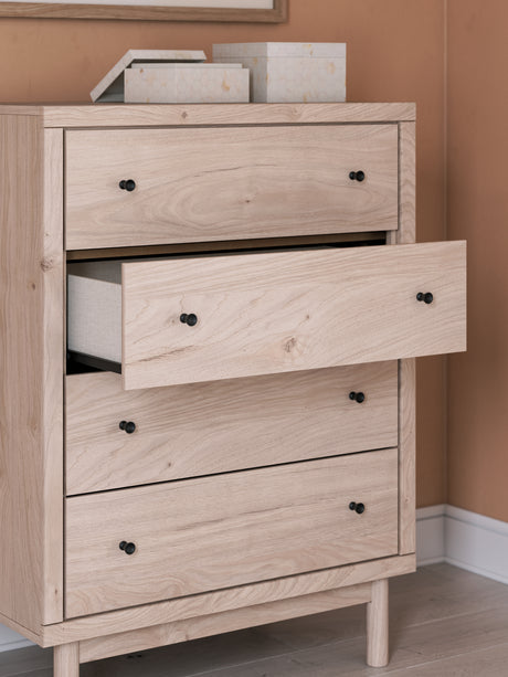 Arloster Tan Chest of Drawers from Ashley - Luna Furniture