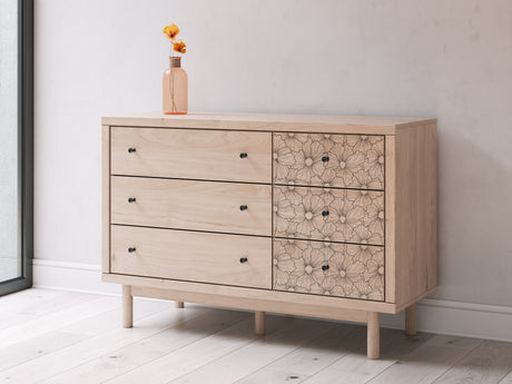 Arloster Tan Dresser from Ashley - Luna Furniture