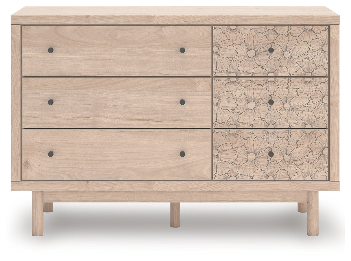 Arloster Tan Dresser from Ashley - Luna Furniture