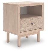 Arloster Tan Nightstand from Ashley - Luna Furniture