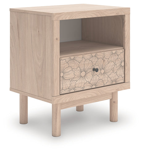 Arloster Tan Nightstand from Ashley - Luna Furniture