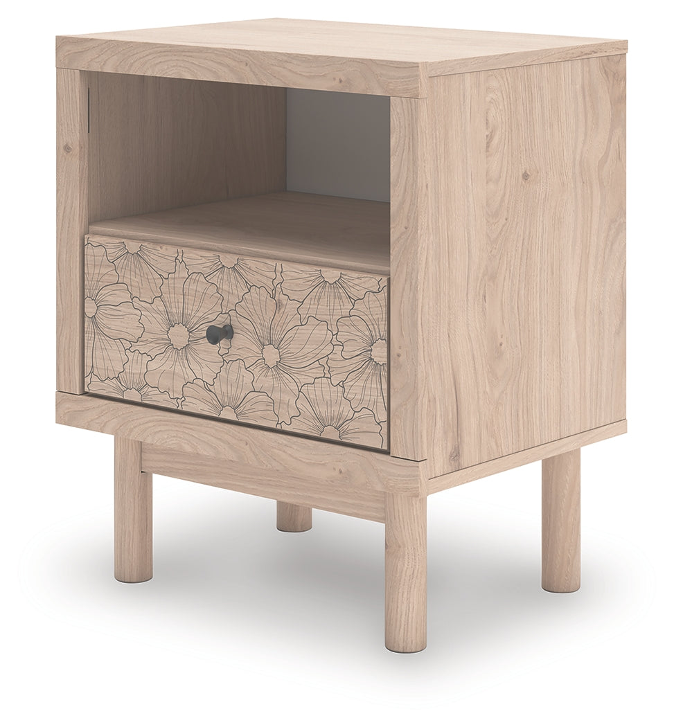 Arloster Tan Nightstand from Ashley - Luna Furniture