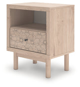 Arloster Tan Nightstand from Ashley - Luna Furniture