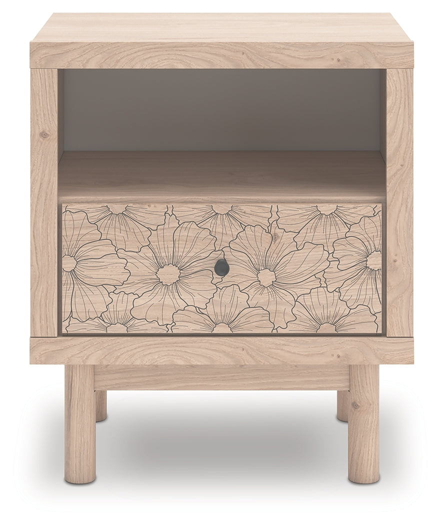 Arloster Tan Nightstand from Ashley - Luna Furniture