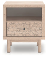 Arloster Tan Nightstand from Ashley - Luna Furniture