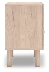 Arloster Tan Nightstand from Ashley - Luna Furniture