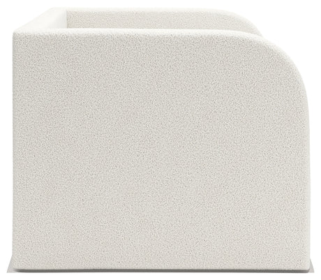 Arloster Tan/White Twin Upholstered Day Bed with Storage from Ashley - Luna Furniture