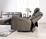 Artemia Gray Power Reclining Loveseat from Furniture of America - Luna Furniture