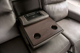 Artemia Gray Power Reclining Sofa from Furniture of America - Luna Furniture