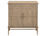 Arun Driftwood Solid Wood 2-Door Accent Cabinet from Steve Silver - Luna Furniture