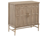 Arun Driftwood Solid Wood 2-Door Accent Cabinet from Steve Silver - Luna Furniture