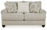 Asanti Loveseat and Ottoman from Ashley - Luna Furniture