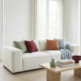 Woodley Modern Cream Boucle Sofa from Ashcroft Furniture - Luna Furniture