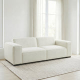 Woodley Modern Cream Boucle Sofa from Ashcroft Furniture - Luna Furniture