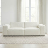 Woodley Modern Cream Boucle Sofa from Ashcroft Furniture - Luna Furniture