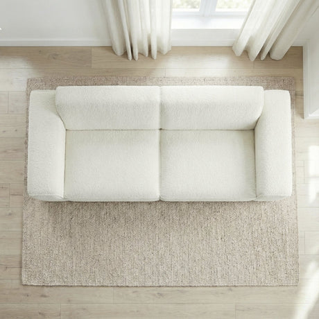 Woodley Cream Boucle Modern Sofa from Ashcroft Furniture - Luna Furniture