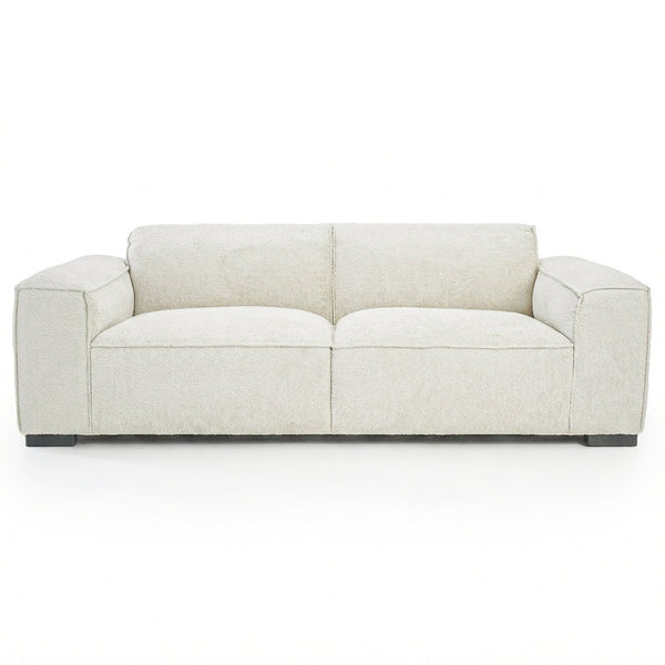 Woodley Cream Boucle Modern Sofa
