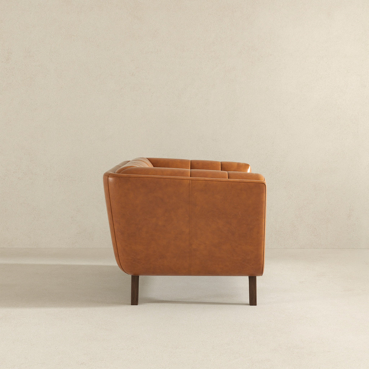 Addison Cognac Leather Lounge Chair