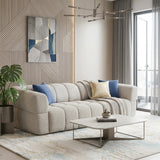 Burntwood Light Brown Chenille PWR Slider Sofa from Ashcroft Furniture - Luna Furniture