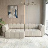 Burntwood Light Brown Chenille PWR Slider Sofa from Ashcroft Furniture - Luna Furniture