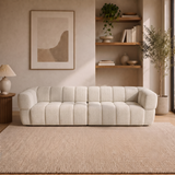 Burntwood Light Brown Chenille PWR Slider Sofa from Ashcroft Furniture - Luna Furniture