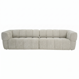 Burntwood Light Brown Chenille PWR Slider Sofa from Ashcroft Furniture - Luna Furniture