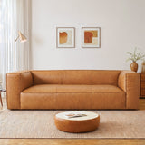 Colton Tan Leather Sofa from Ashcroft Furniture - Luna Furniture