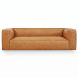 Colton Tan Leather Sofa from Ashcroft Furniture - Luna Furniture