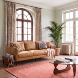 Cooperstown Tan Leather Sofa from Ashcroft Furniture - Luna Furniture