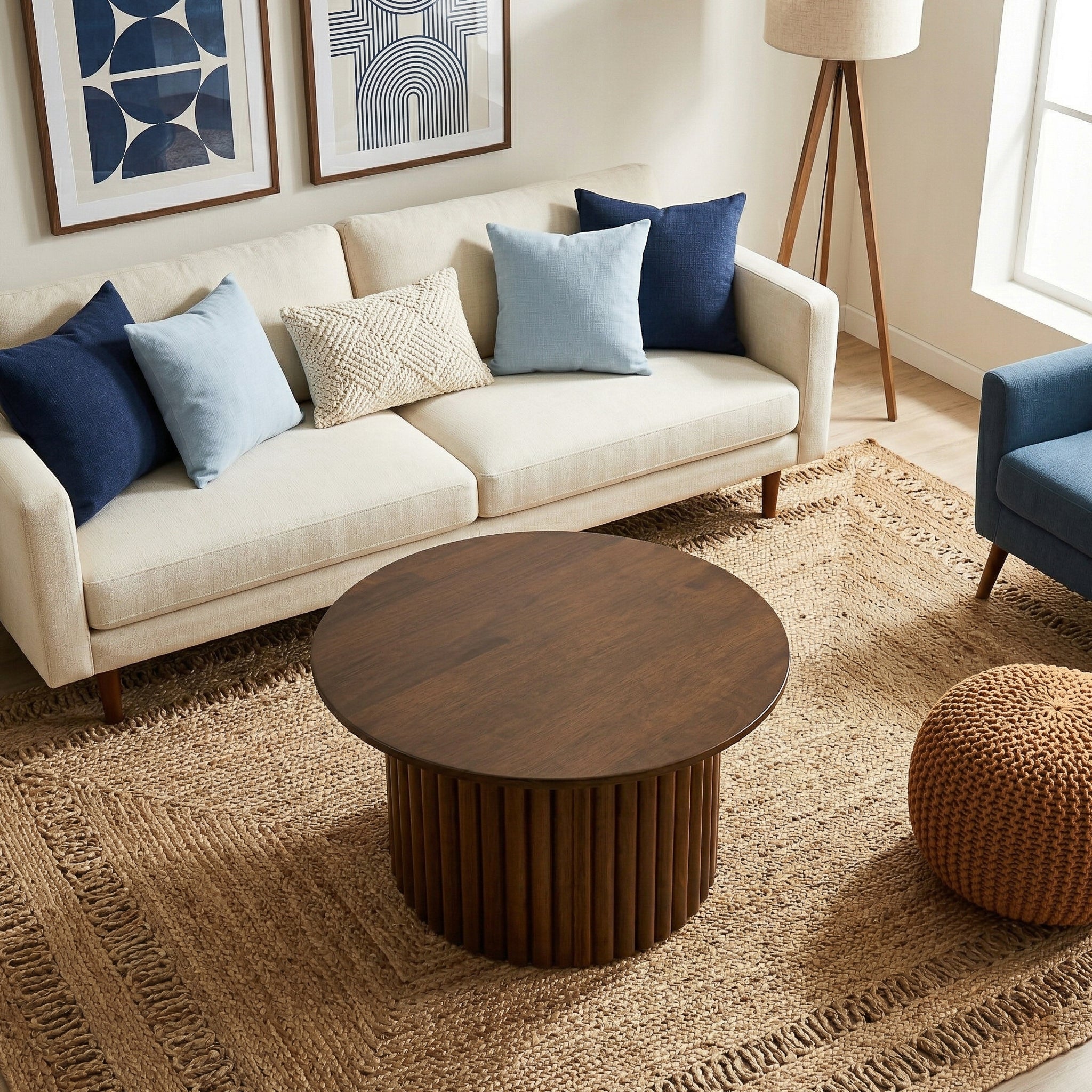 Merlin Coffe Table in Walnut from Ashcroft Furniture - Luna Furniture