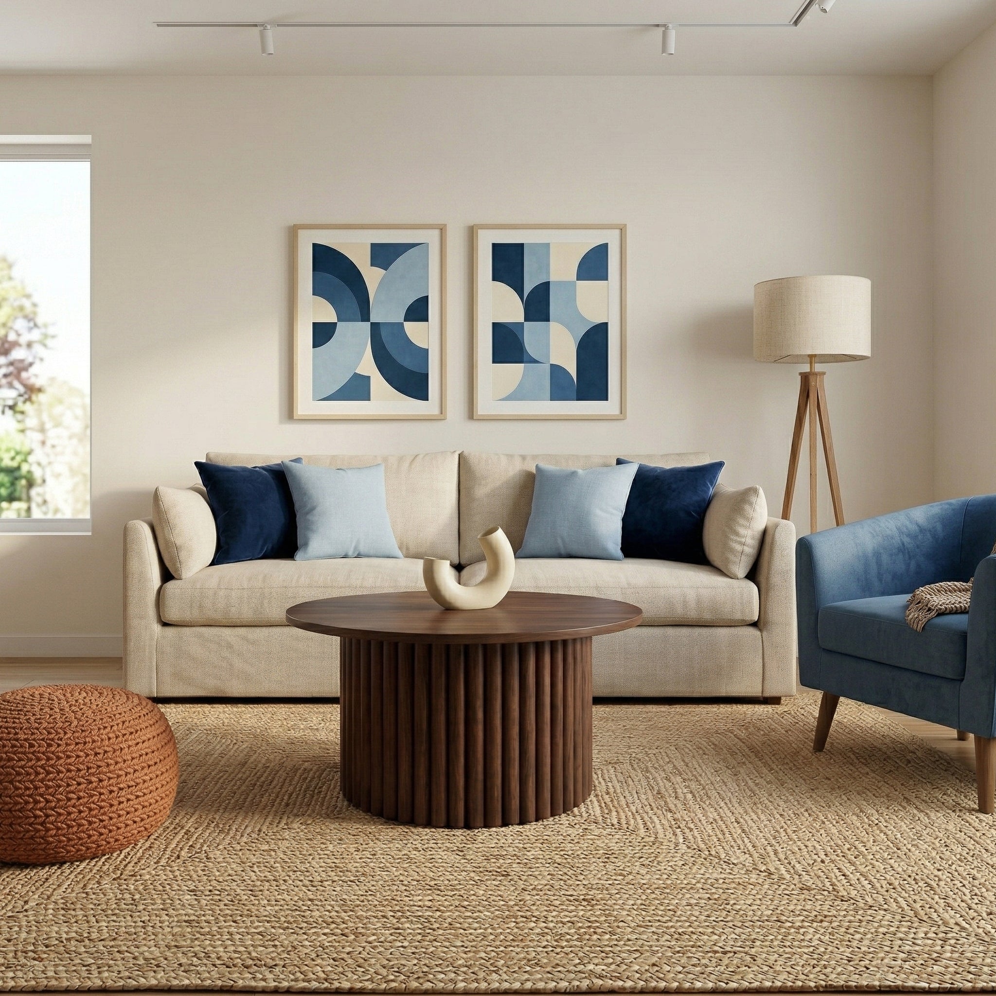 Merlin Coffe Table in Walnut from Ashcroft Furniture - Luna Furniture